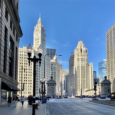 Christmas Shopping in Chicago