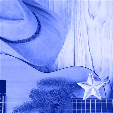 Blue Country Christmas