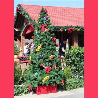 Christmas Tree Walk at Disney Springs