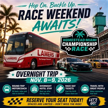 Homestead-Miami Championship Race Overnight Trip